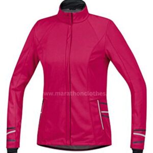 wholesale women pink color long sleeve marathon jacket manufacturer