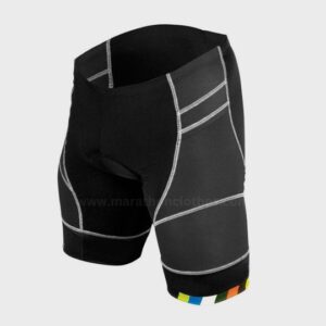 wholesale black and grey multi-color panel marathon shorts manufacturer