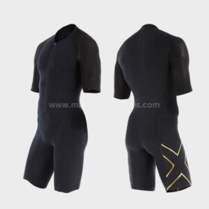 wholesale black shorts sleeve triathlon suit manufacturer