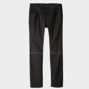 wholesale black straight cut marathon pants manufacturer