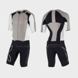 wholesale black white and grey triathlon suit manufacturer