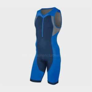 wholesale blue and grey triathlon suit manufacturer