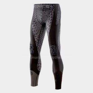 wholesale black and grey slim-fit marathon pants manufacturer