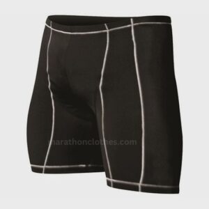 black and white marathon shorts manufacturer in usa