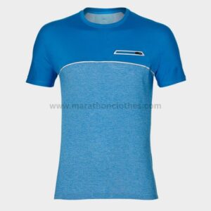 blue hue short sleeves marathon t-shirt manufacturer